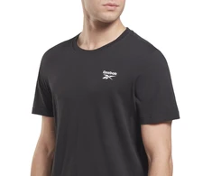 Reebok Marškinėliai Vyrams Ri Left Chest Logo Juodas HG4441