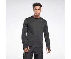 Reebok Marškinėliai Vyrams Train Ls Tech Tee Juodas 100065576