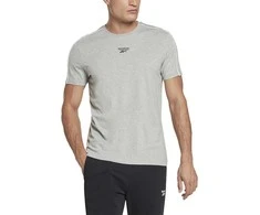 Reebok Marškinėliai Vyrams Wor Piping Tee Pilkas HA1066