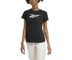 Reebok Palaidinė Moterims Te Graphic Vector T Juodas