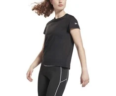 Reebok Palaidinė Moterims Wor Comm Cotton Tee Juodas GR9476
