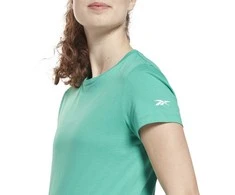 Reebok Palaidinė Moterims Wor Comm Cotton Tee Žalias GR9474