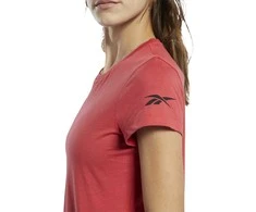 Reebok Palaidinė Moterims Wor Comm Tee Raudona