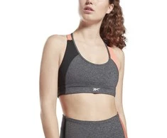 Reebok Sportinė Liemenėlė Moterims Ts Lux Racer Bra Pa Pilkas GP3413