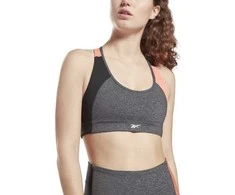 Reebok Sportinė Liemenėlė Moterims Ts Lux Racer Bra Pa Pilkas GP3413