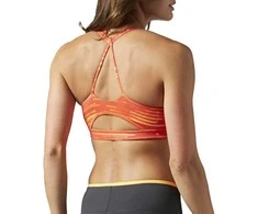 Reebok Sportinė Liemenėlė WOR TRI BACK BRA Oranžinis BK4194