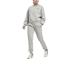 Reebok Sportinis Kostiumas Moterims Piping Pack Tracksuit Pilkas HB4025