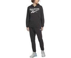 Reebok Sportinis Kostiumas Vyrams Vector Tracksuit Juodas Fleece HG7954