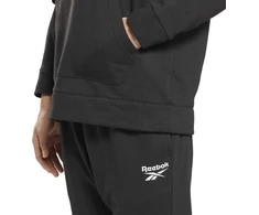 Reebok Sportinis Kostiumas Vyrams Vector Tracksuit Juodas Fleece HG7954