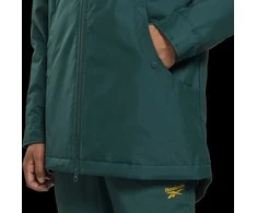Reebok Striukė Unisex Ow Urban Feece Parka Žalias HI0919
