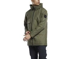 Reebok Striukė Vyrams Ow U Fl Parka Khaki