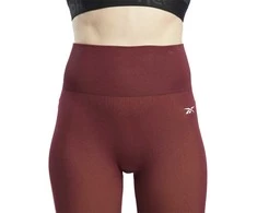 Reebok Tamprės Moterims Wor Myt Seamless 7/8 Maroon Burgundy GE3332