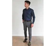 Semco Džinsiniai Marškiniai Vyrams Mėlyna 2.5XL-40619 10317