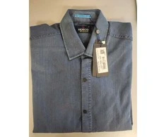 Semco Džinsiniai Marškiniai Vyrams Mėlyna 2.5XL-40635 10844