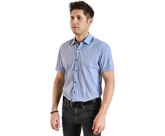 Semco Marškiniai Trumpomis Rankovėmis Vyrams Mėlyna 2.5XL-40501 9215