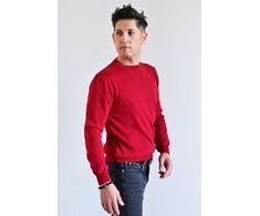 Viadi Polo Megztinis Vyrams Raudona 100/COLOR/59