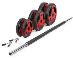 Body pump rinkinys Gymstick Vinyl Grip Pump Set 20 kg