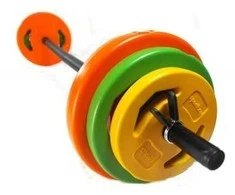 Body Pump rinkinys Sportbay® Pump set colour (20kg)