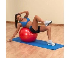 Body Solid Gimnastikos kamuolys BODYSOLID Antiburst Gymball 75 cm Mėlyna