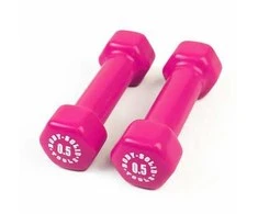 Body Solid Viniliniai hanteliai 0,5kg BODYSOLID Vinyl Dumbbells