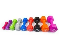 Body Solid Viniliniai hanteliai 2.5kg BODYSOLID Vinyl Dumbbells