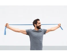 Elastinė juosta MOVES FIT Band 45,5 m (Spalva: Plum)