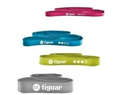 Plum Elastinė juosta TIGUAR® PowerBand GT (Spalva: Purpurinė - lengvas pasipriešinimas)