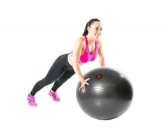 Gimnastikos kamuolys GYMSTICK Exercise (55-75cm) (Diametras: 75 cm)