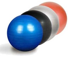 Gimnastikos kamuolys SPORTBAY® 65 cm (Spalva: Mėlyna)