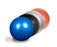 Gimnastikos kamuolys SPORTBAY® 65 cm (Spalva: Juoda)
