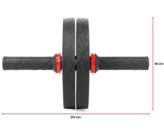 Gimnastikos ratukas Gymstick Pro Exercise Wheel