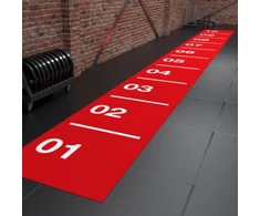 Grindų danga su dirbtine žole Trackz Core Range 15 × 1,5 m (Spalva: Raudona)