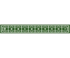 Grindų danga su dirbtine žole Trackz Premium Range 15,4 × 2 m (Spalva: Žalia)