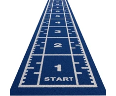 Grindų danga su dirbtine žole Trackz Premium Range 15,4 × 2 m (Spalva: Mėlyna)
