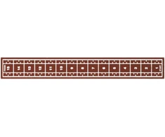 Grindų danga su dirbtine žole Trackz Premium Range 10,4 × 1,33 m (Spalva: Raudona)