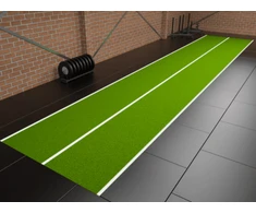 Grindų danga su dirbtine žole Trackz Uni Sprint 30 × 2 m (Spalva: Juoda)