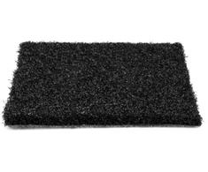 Grindų danga su dirbtine žole Trackz Uni Outdoor 20 × 2 m (tinka laukui) (Spalva: Juoda)