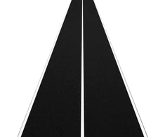 Grindų danga su dirbtine žole Trackz Uni Sprint 30 × 2 m (Spalva: Juoda)