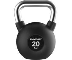 None Gumuotas svarstis Tunturi Platinum Rubber Kettlebell 4–32 kg (Svoris: 20 kg)