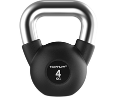 Gumuotas svarstis Tunturi Platinum Rubber Kettlebell 4–32 kg (Svoris: 4kg)