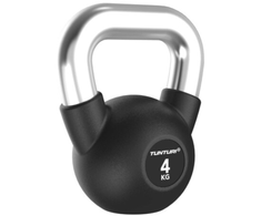 Gumuotas svarstis Tunturi Platinum Rubber Kettlebell 4–32 kg (Svoris: 4kg)