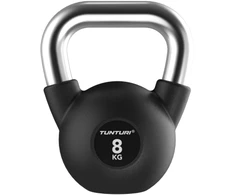 Gumuotas svarstis Tunturi Platinum Rubber Kettlebell 4–32 kg (Svoris: 8kg)
