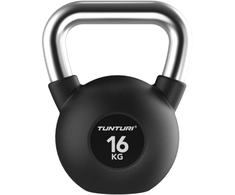 Gumuotas svarstis Tunturi Platinum Rubber Kettlebell 4–32 kg (Svoris: 16 kg)