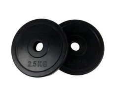 Gumuoti svamenys TUNTURI 0,5-20kg (Svoris: 2 x 2.5kg)