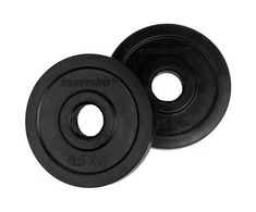 Gumuoti svamenys TUNTURI 0,5-20kg (Svoris: 1 x 15 kg)