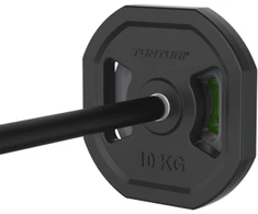 Gumuoti svarmenys Tunturi Aerobic Pump Set Plates - 2x10 kg - Rubber