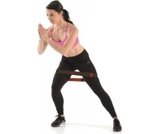 Mini juostos GYMSTICK Fabric Mini Band (Pasipriešinimas: Vidutinis)