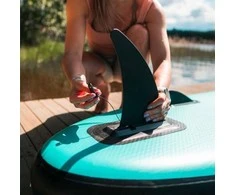 Gymstick SUP Fin Ozean juodas plastikinis pelekas