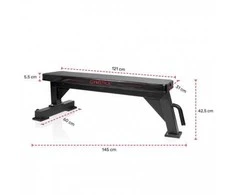 Horizontalus suoliukas GYMSTICK Flat Bench PRO