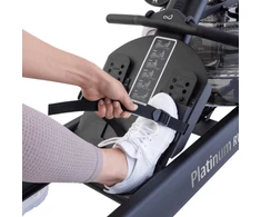 None Irklavimo treniruoklis TUNTURI Platinum RW30 Rower. By Fluid + App